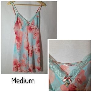 Floral slip dress- Size medium